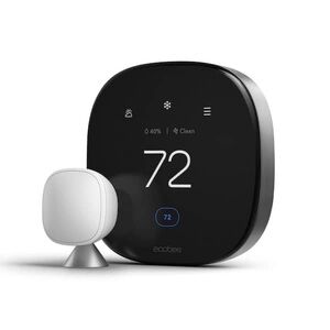 Ecobee for Pro Smart Thermostat Premium with SmartSensor - Black